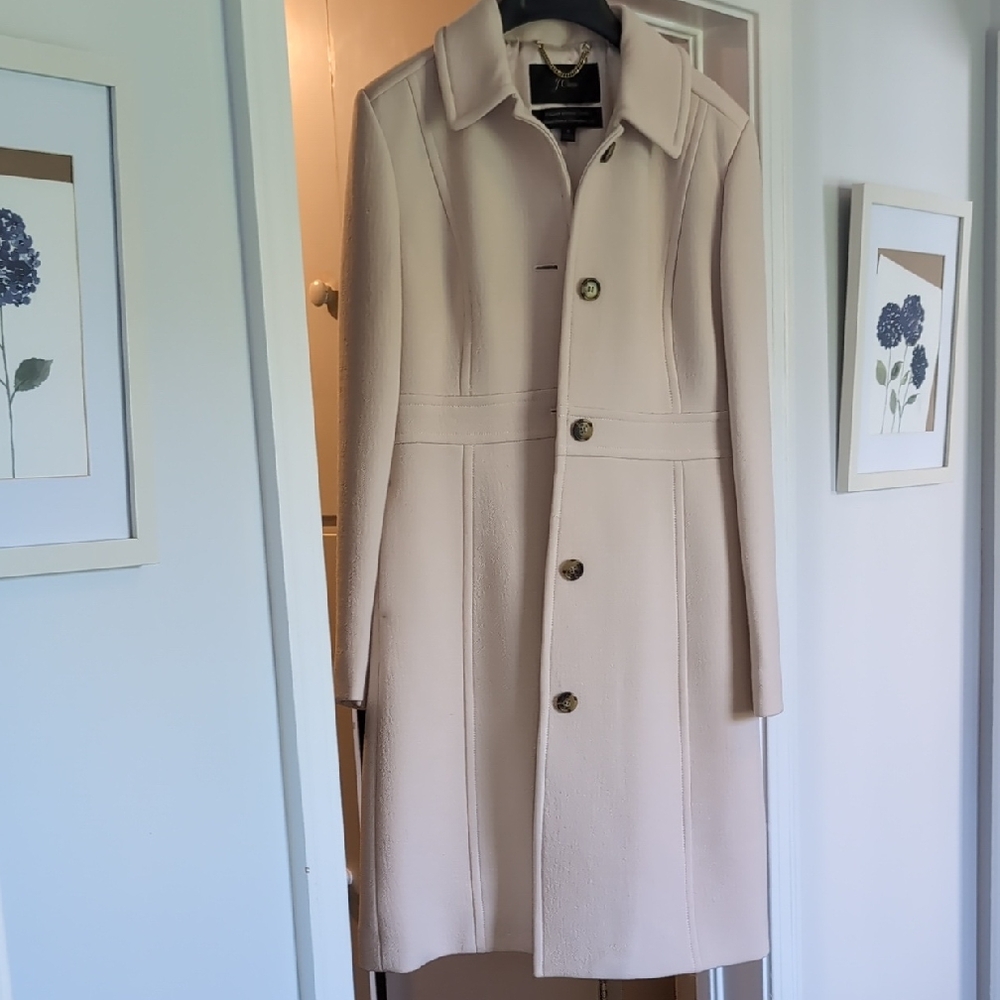Jcrew Italian Double Cloth Coat